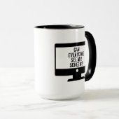 Kann jeder meinen Bildschirm sehen? Fantastisches  Tasse (VorderseiteRechts)