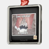 Kann jetzt nicht reden, Boss-Kampf. Silbernes Ornament (Links)