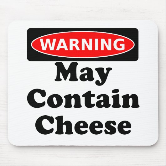 Kann Käse enthalten Mousepad (Vorne)