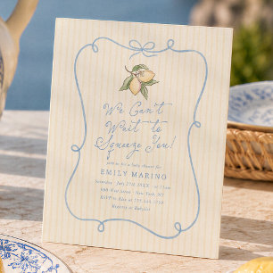 Kann kaum erwarten, dich zu drücken Baby Shower Le