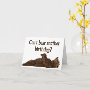 Kann keine andere Geburtstagskarte tragen Karte