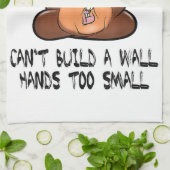 Kann keine Wandhandschuhe zu kleine lustige Tromme Geschirrtuch (Gefaltet)