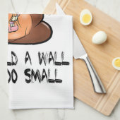 Kann keine Wandhandschuhe zu kleine lustige Tromme Geschirrtuch (Viertel Falte)