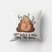 Kann keine Wandhandschuhe zu kleine lustige Tromme Kissen (Rückseite)