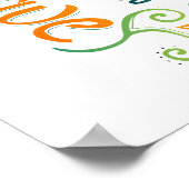 Kann Kreativität nicht nutzen Poster (Ecke)