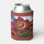 Kann kühler mit Pappchen verziert Dosenkühler (Kanne Vorderseite)