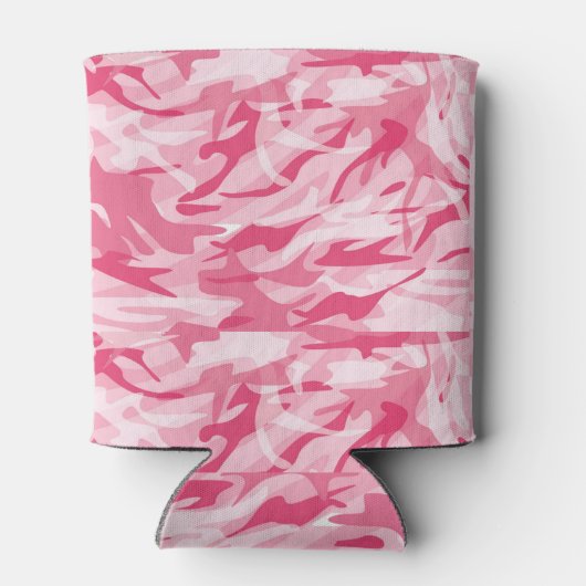 Kann kühlrosa Camouflage Dosenkühler (Rückseite)