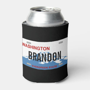 Kann kundenspezifische Lizenzplatte Washingtons Dosenkühler