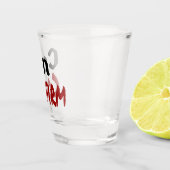 Kann LetterKenny Funny Spaß Kanada bestätigen Schnapsglas (Rechts)