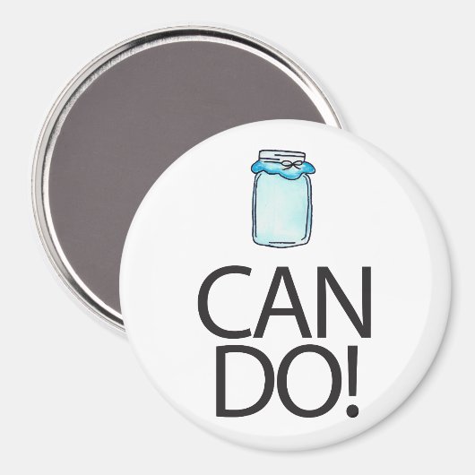 Kann Magnet (Vorderseite/Rückseite)