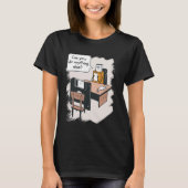 Kann man alles andere tun USB Boss Humour Office T-Shirt (Vorderseite)