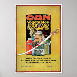 Kann man auch Gemüse, Obst und den Kaiser trinken? Poster