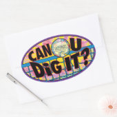 Kann man die IT-Gefärbte Krawatte ändern? Ovaler Aufkleber (Umschlag)