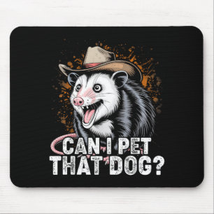 Kann man diesen Hund streicheln Meme Tierliebhaber Mousepad