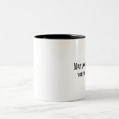 Kann man immer Wasser und schattige Kaffee-Tasse f Zweifarbige Tasse (Mittel)