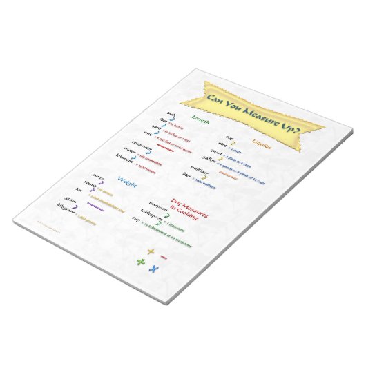 Kann man Notepad messen Notizblock (angewinkelt)
