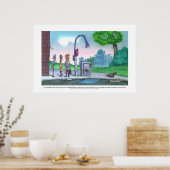 Kann man zu aufschlussreich werden? poster (Küche)