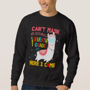 Kann meine Aufregung siebte Klasse hier ich kommen Sweatshirt