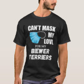 Kann meine Liebe nicht für Biewer Terrier Dog frag T-Shirt (Vorderseite)