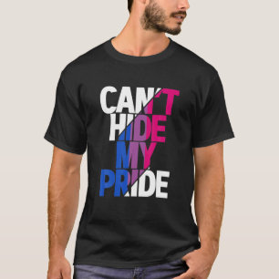 Kann meine stolze Bisexuelle Flag LGBTQ nicht ausb T-Shirt