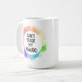 Kann meinen Stolz nicht löschen Kaffeetasse (Vorderseite Links)