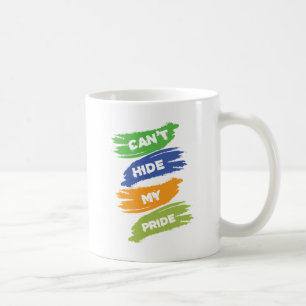 Kann meinen Stolz nicht verbergen LGBTQ GAY PR Kaffeetasse