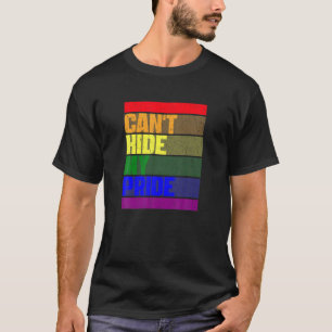 Kann meinen Stolz nicht verbergen Stolz Lesbisch S T-Shirt