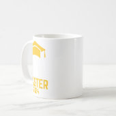 Kann mich Master 2024 Master Degree Abschluss nenn Kaffeetasse (Vorderseite Links)