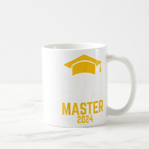 Kann mich Master 2024 Master Degree Abschluss nenn Kaffeetasse