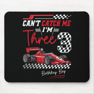 Kann mich nicht erwischen, ich bin 3 Super Red Rac Mousepad
