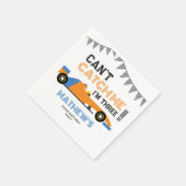 Kann mich nicht erwischen, ich bin drei Rennwagen  Serviette (Ecke)