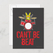 Kann mich nicht schlagen postkarte (Vorne/Hinten)