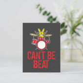 Kann mich nicht schlagen postkarte (Stehend Vorderseite)