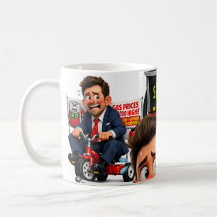 Kann mir das Fahren nicht leisten Kaffeetasse