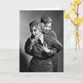 Kann mir die Hände nicht von deiner Lesben-Grußkar Karte (Gelbe Blume)