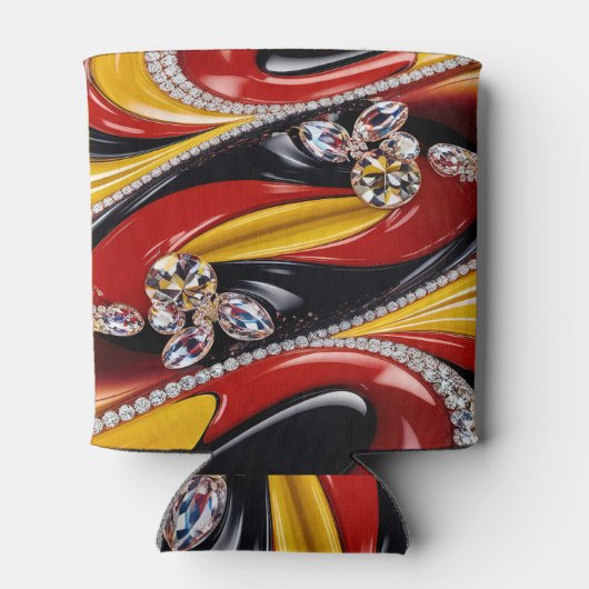 Kann mit belgischem Farbdesign kühlen Dosenkühler (Rückseite)