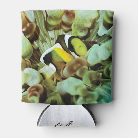 Kann mit Clownfischdesign kühl werden Dosenkühler (Vorderseite)