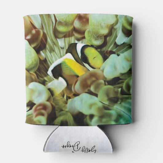 Kann mit Clownfischdesign kühl werden Dosenkühler (Rückseite)