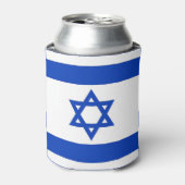 Kann mit der Flagge Israels kühlen Dosenkühler (Kanne Vorderseite)