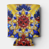 Kann mit rumänischem Farbdesign kühlen Dosenkühler (Rückseite)