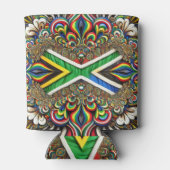 Kann mit südafrikanischem Farbdesign kühlen Dosenkühler (Rückseite)