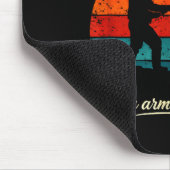 Kann nicht arbeiten Arm ist in Gips lustiges Angel Mousepad (Ecke)
