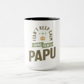 Kann nicht Calm Behalten werden - Future Papu Mode Tasse (Zentrum)