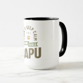 Kann nicht Calm Behalten werden - Future Papu Mode Tasse (VorderseiteRechts)