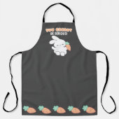 Kann nicht ernst sein Carrot Edition - Bunny Pun Schürze (Vorderseite)