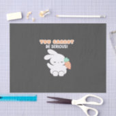 Kann nicht ernst sein Carrot Edition - Bunny Pun Seidenpapier (Handwerk)