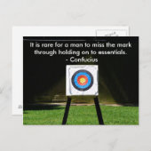 Kann nicht fehlen postkarte (Vorne/Hinten)