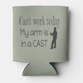 Kann nicht funktionieren Fischen Spaß Dosenkühler (Vorderseite)