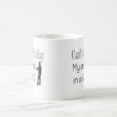 Kann nicht funktionieren Fischen Spaß Kaffeetasse (Mittel)