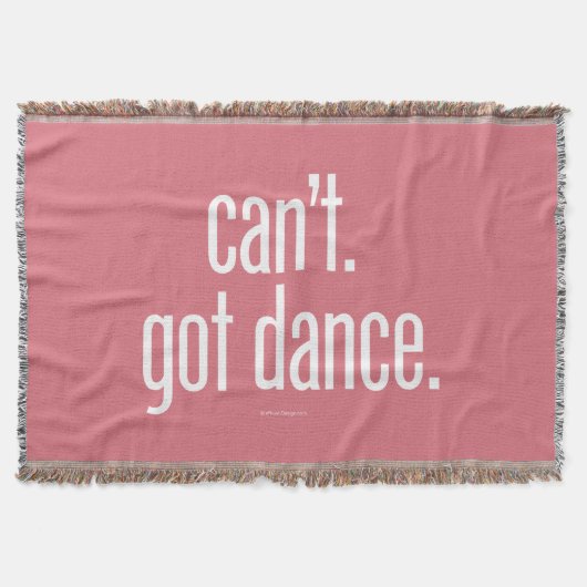 Kann nicht. Got Tanz. Decke (Vorderseite)